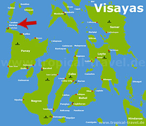 Visayas Karte