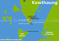 Kawthaung-Karte
