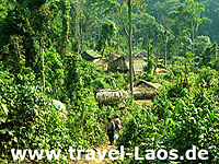 Bergdorf in Laos © Maura Reap | Dreamstime.com
