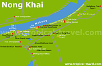 Nong Khai-Karte