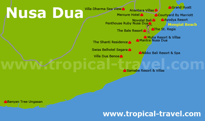 Nusa Dua Karte