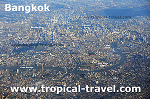 Bangkok aus der Luft