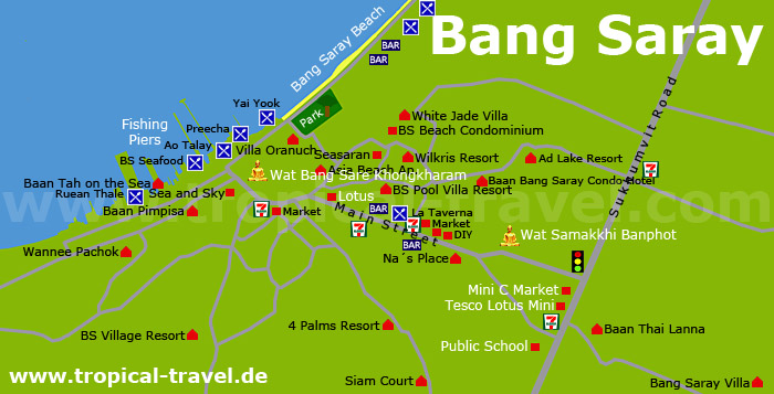 Bang Saray Karte