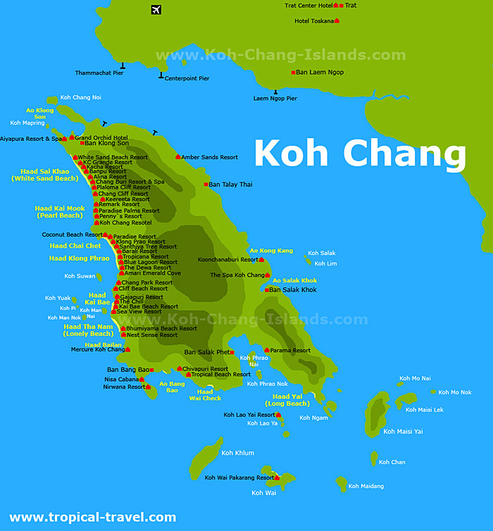 Koh Chang Karte