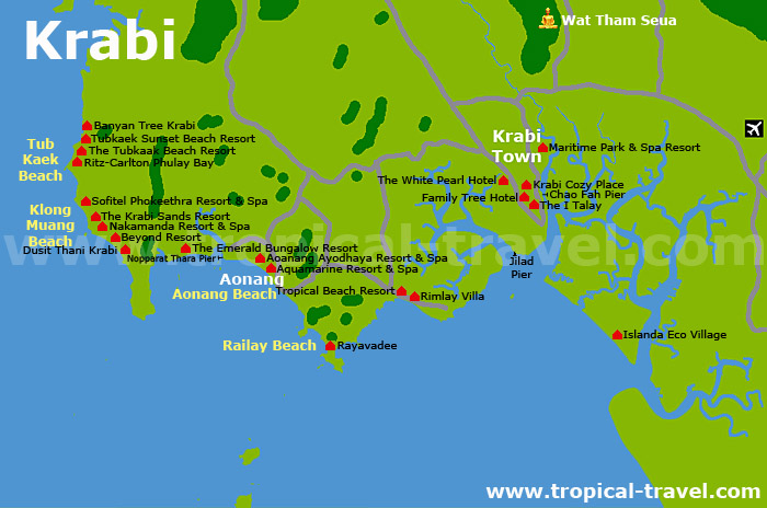 Krabi Karte