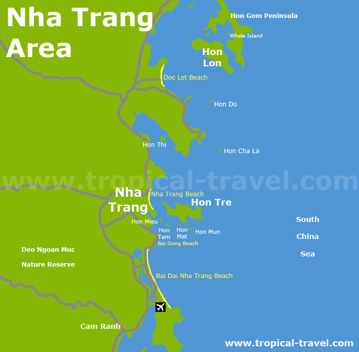 Nha Trang Karte