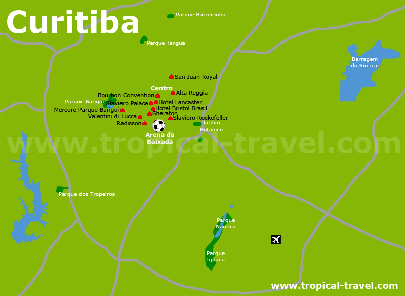 Curitiba Karte