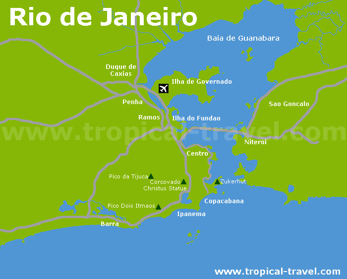 RiodeJaneiro Karte
