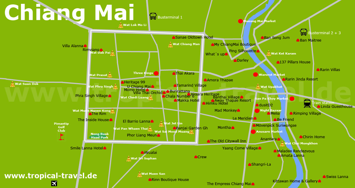 Chiang Mai Karte