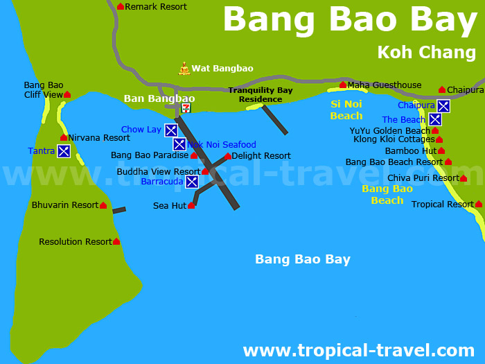 Bangbao Bay Karte