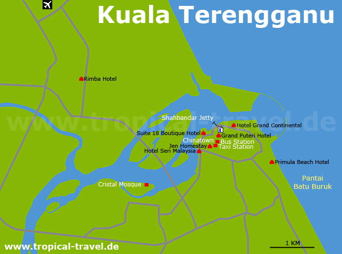 Kuala Terengganu Karte
