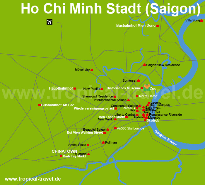 Saigon Karte