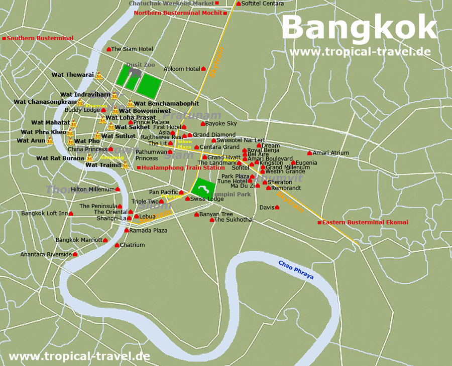 Bangkok Karte