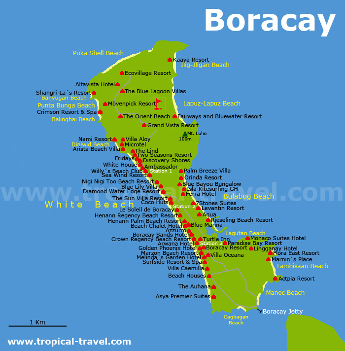 Boracay Karte