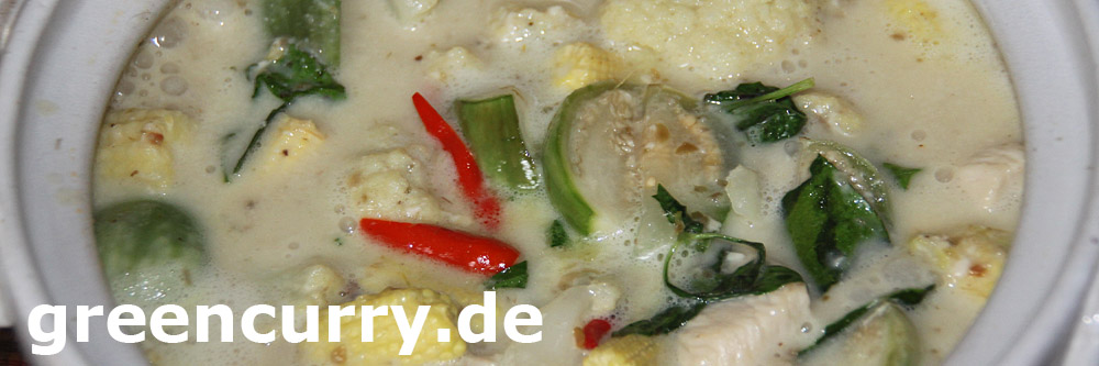 Thai grünes Curry